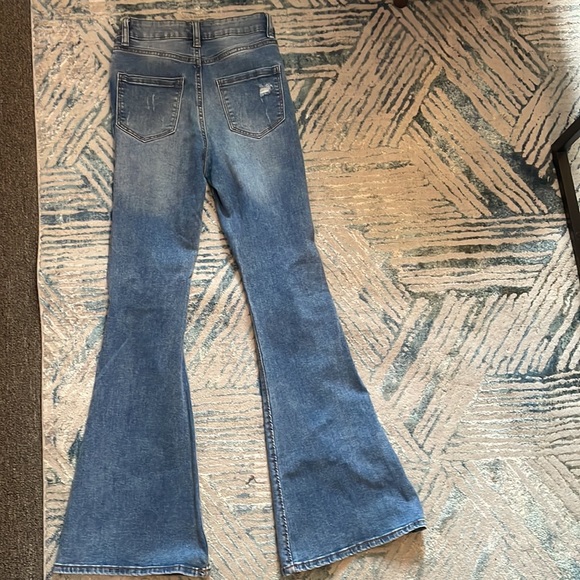 Refuge denim flares Sz1 EUC - Picture 4 of 5